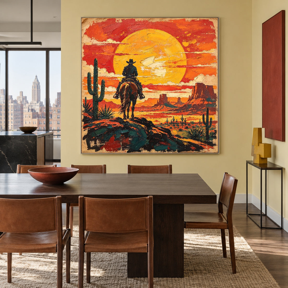 Where Gold Leads — artwork in an interior setting 5
