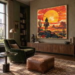 Where Gold Leads — artwork in an interior setting 8