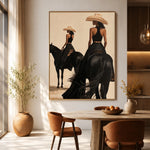 Women of Open Country — artwork in an interior setting 3