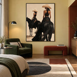 Women of Open Country — artwork in an interior setting 4