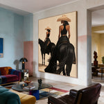 Women of Open Country — artwork in an interior setting 8