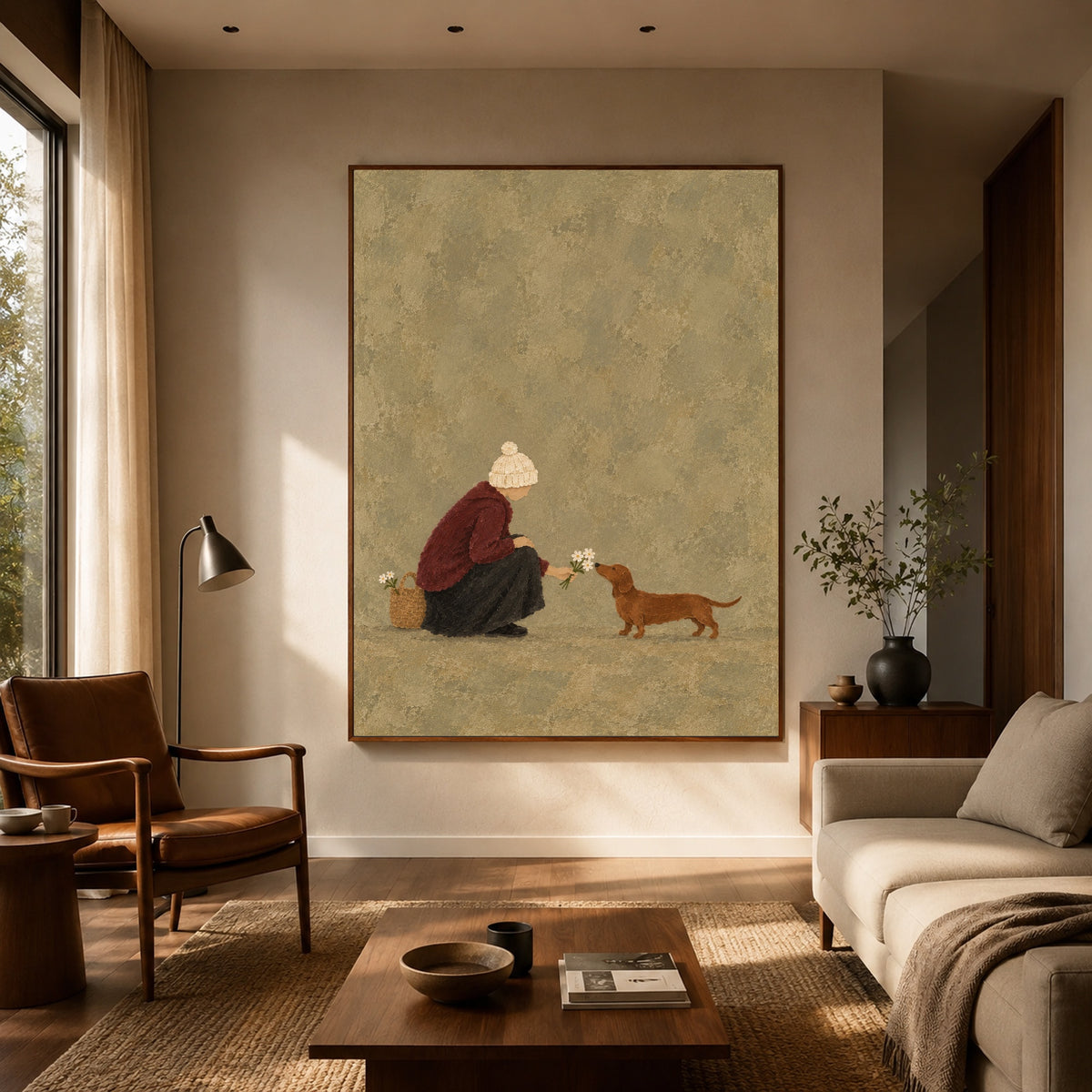A Flower for Loyalty — featured artwork in a living space
