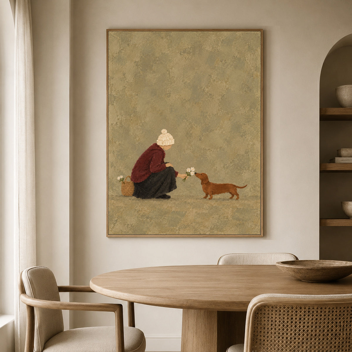 A Flower for Loyalty — artwork in an interior setting 5