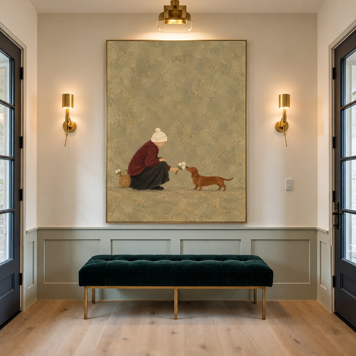 A Flower for Loyalty — artwork in an interior setting 7