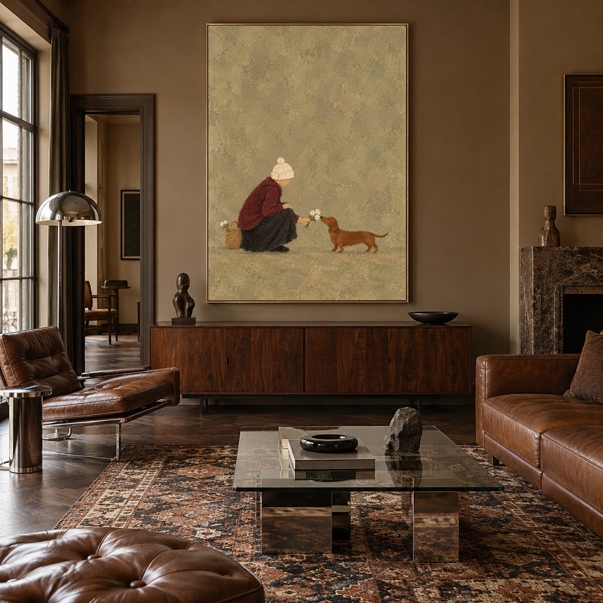 A Flower for Loyalty — artwork in an interior setting 8