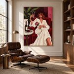 A Rose for Tonight — artwork in an interior setting 6