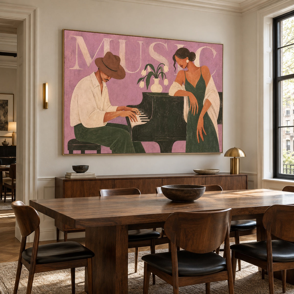 A Song Between Us — artwork in an interior setting 5