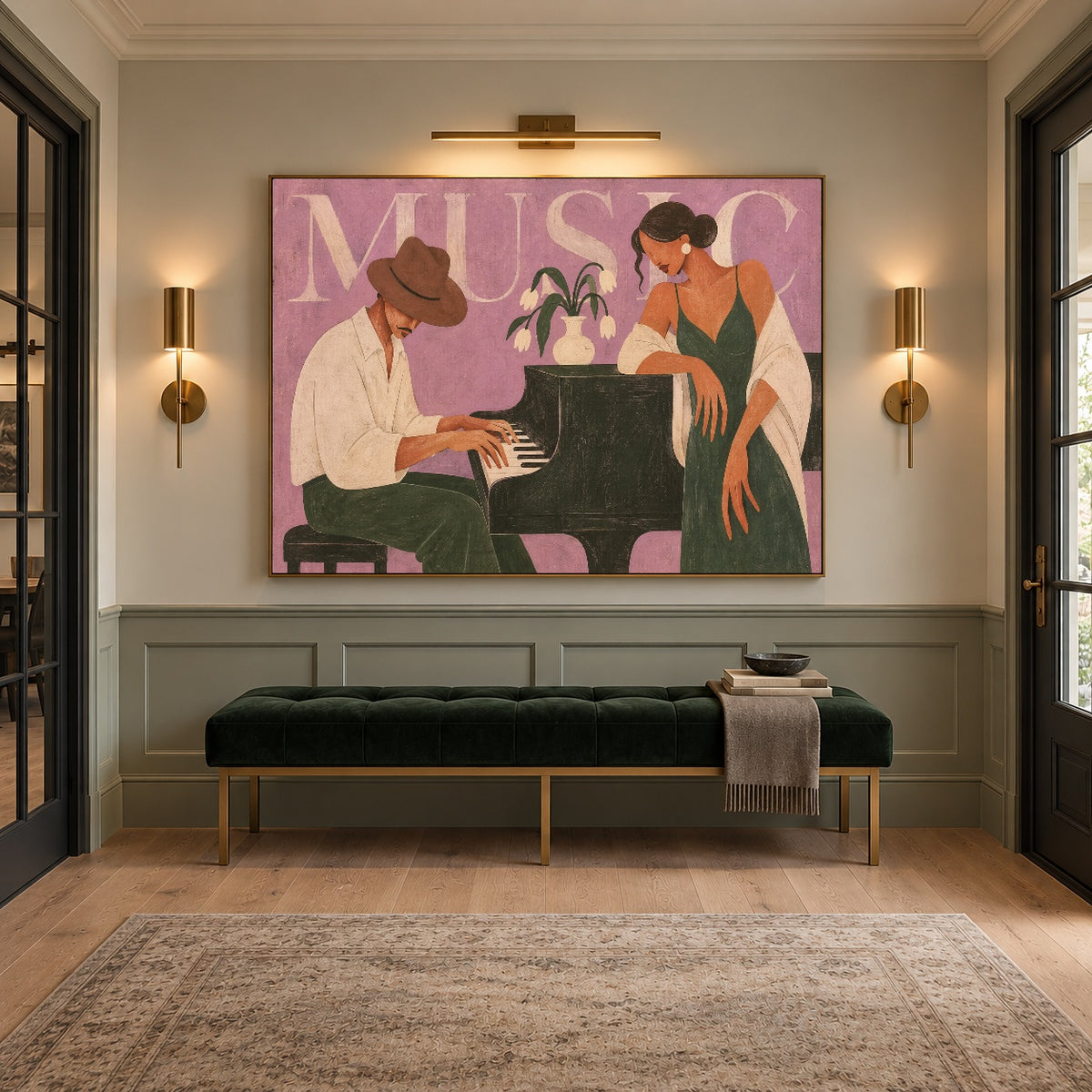 A Song Between Us — artwork in an interior setting 7