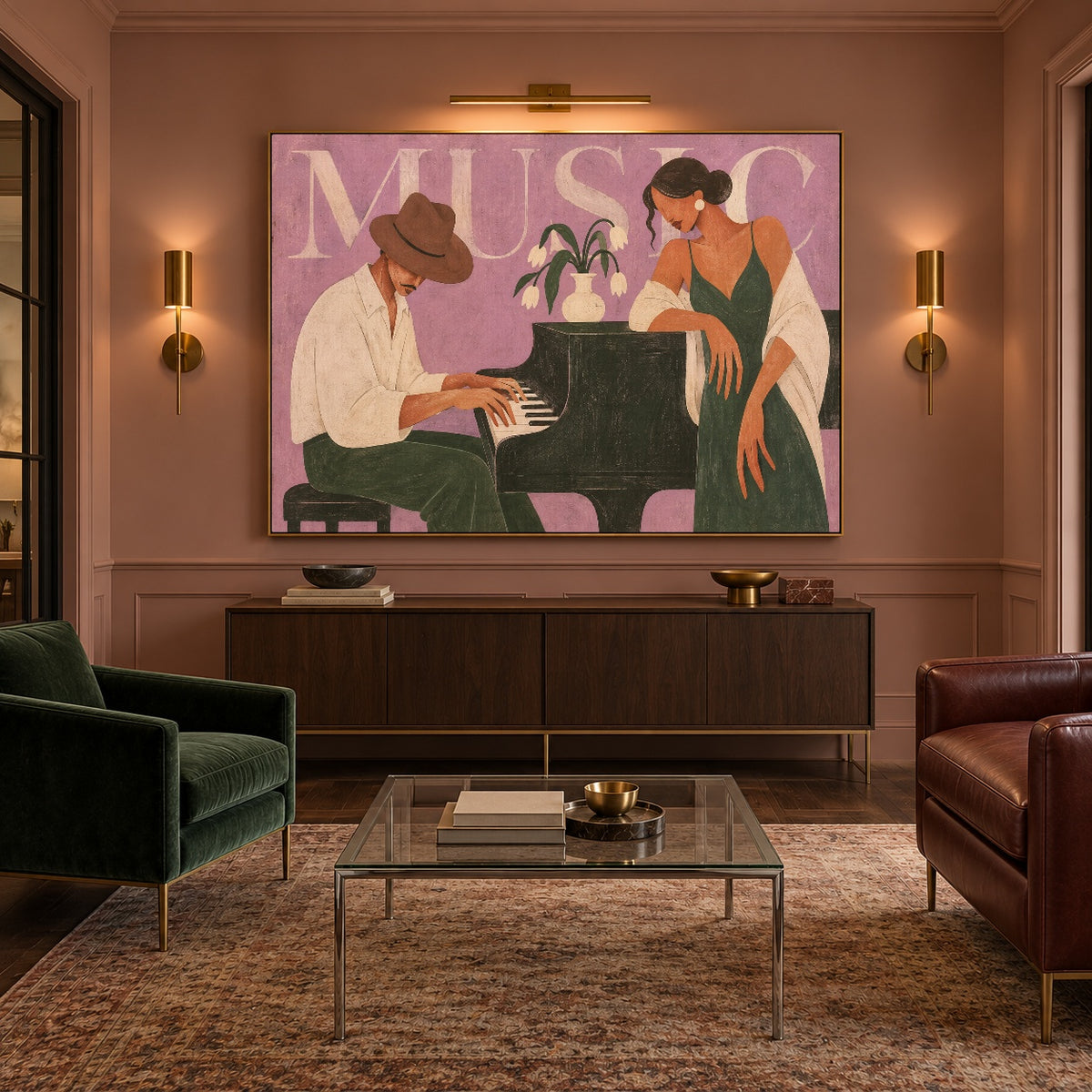 A Song Between Us — artwork in an interior setting 8