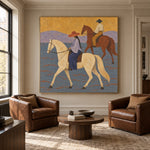 Across Lavender Hills — artwork in an interior setting 4