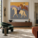 Across Lavender Hills — artwork in an interior setting 6