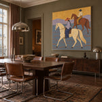 Across Lavender Hills — artwork in an interior setting 7