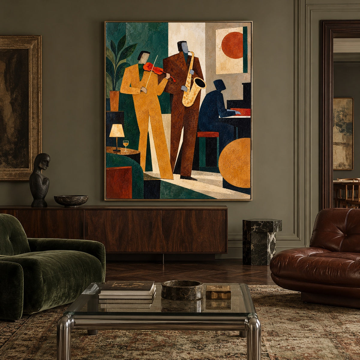 Amber Room Ensemble — artwork in an interior setting 7