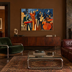 Crescent City Swing — artwork in an interior setting 3