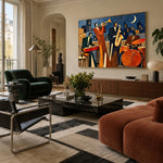 Crescent City Swing — artwork in an interior setting 4