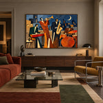 Crescent City Swing — artwork in an interior setting 6