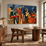 Crescent City Swing — artwork in an interior setting 7