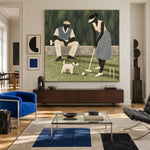 Croquet and Company — artwork in an interior setting 5