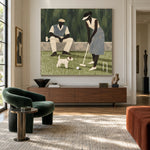 Croquet and Company — artwork in an interior setting 6