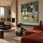 Croquet and Company — artwork in an interior setting 7
