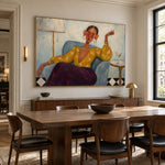 Her Golden Hour — artwork in an interior setting 6