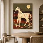 Moon Over Petal Fields — artwork in an interior setting 5