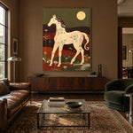 Moon Over Petal Fields — artwork in an interior setting 8