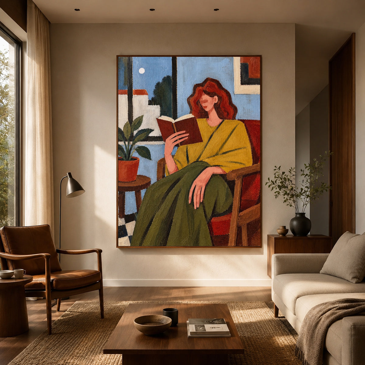 One More Quiet Chapter — featured artwork in a living space