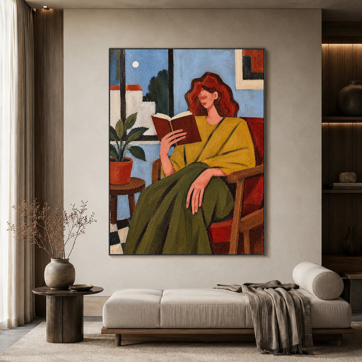 One More Quiet Chapter — artwork in an interior setting 4