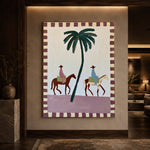 Palms Along Our Way — artwork in an interior setting 4
