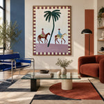 Palms Along Our Way — artwork in an interior setting 5