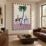 Palms Along Our Way — artwork in an interior setting 7