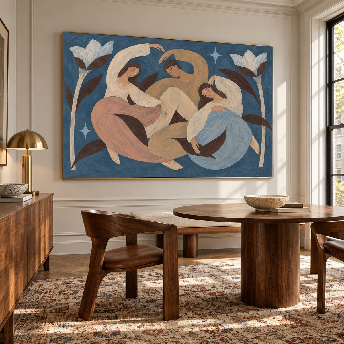 Petal Dance Reverie — artwork in an interior setting 7
