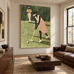 The Gentle Lawn Game — featured artwork in a living space