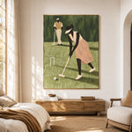 The Gentle Lawn Game — artwork in an interior setting 3
