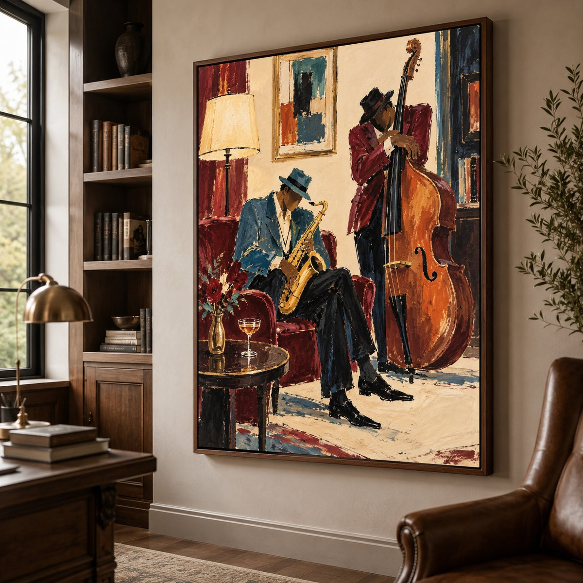 The Last Warm Note — featured artwork in a living space