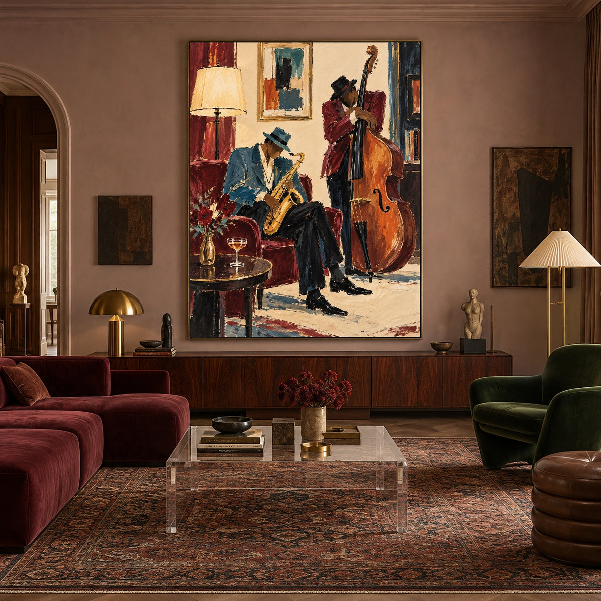 The Last Warm Note — artwork in an interior setting 8